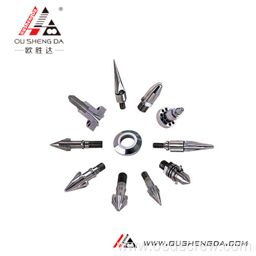 Injection screws tips Screw and barrel assembly parts Mechanical assembly parts for injection screw barrel